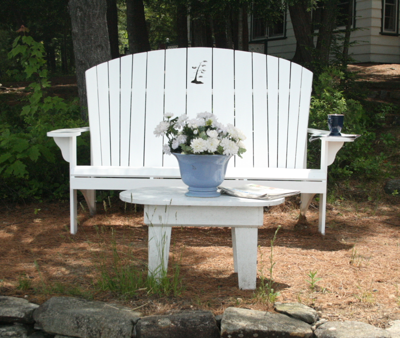 Adirondack Loveseat / Bench plans The Barley Harvest Woodworking